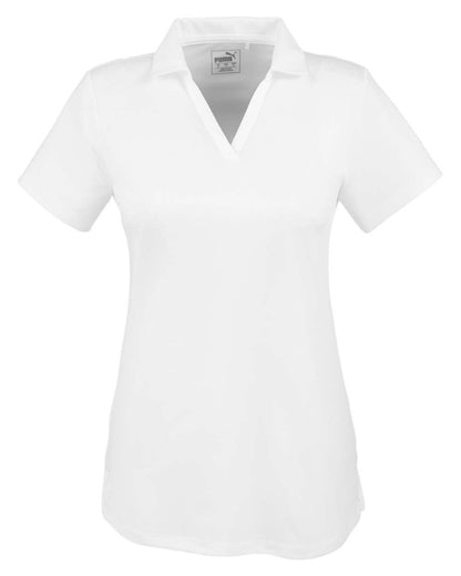 Puma Golf Ladies' Icon Golf Polo 596800 #color_Bright White