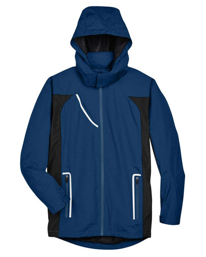 Team 365 Men's Dominator Waterproof Jacket TT86 #color_Sport Dark Navy