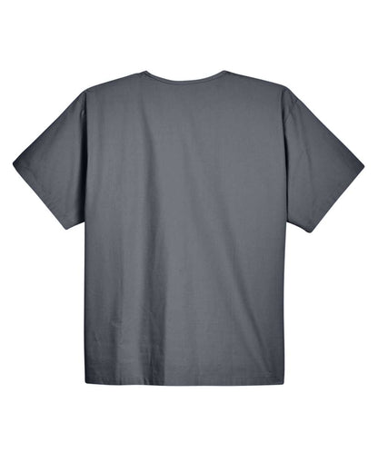 Harriton Adult Restore Scrub Top M897 #color_Dark Charcoal