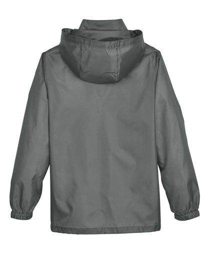 Team 365 Youth Zone Protect Lightweight Jacket TT73Y #color_Sport Graphite
