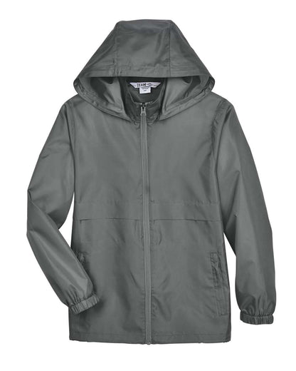 Team 365 Youth Zone Protect Lightweight Jacket TT73Y #color_Sport Graphite