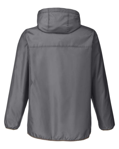 Team 365 Adult Zone Protect Packable Anorak Jacket TT77 #color_Sport Graphite