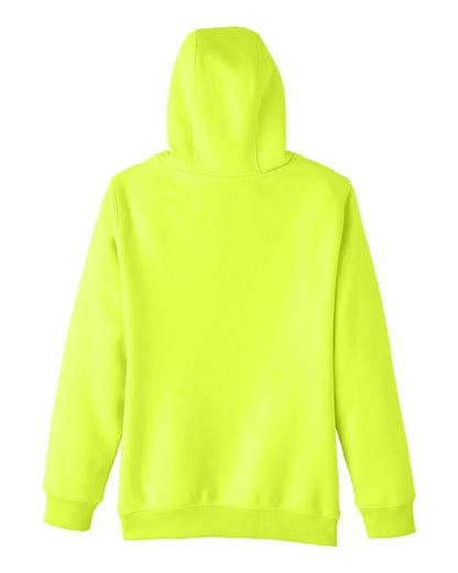 Team 365 Youth Zone HydroSport™ Heavyweight Pullover Hooded Sweatshirt TT96Y #color_Safety Yellow