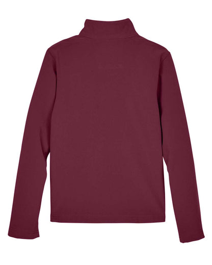 Team 365 Youth Leader Soft Shell Jacket TT80Y #color_Sport Maroon