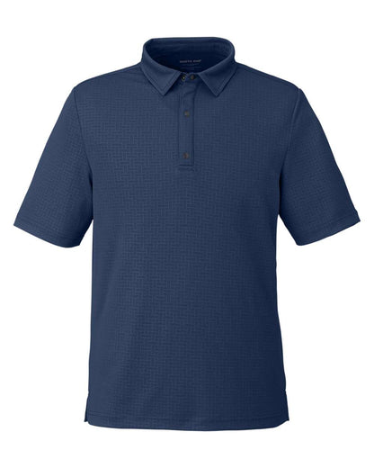 North End Men's Replay Recycled Polo NE102 #color_Classic Navy
