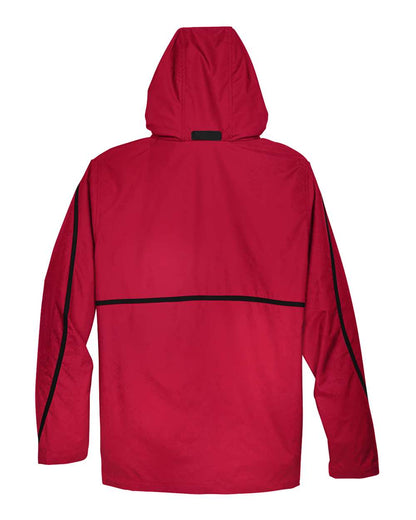 Team 365 Adult Conquest Jacket with Mesh Lining TT70 #color_Sport Red