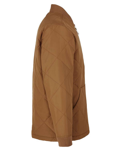 Harriton Adult Dockside Insulated Utility Jacket M715 #color_Duck Brown