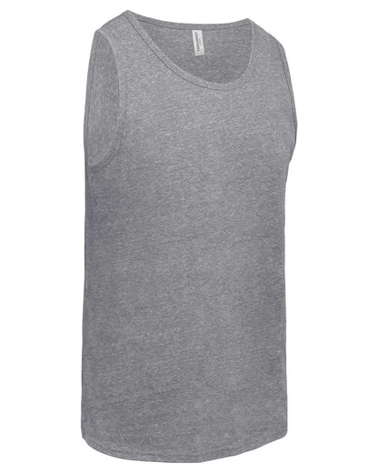 Threadfast Unisex Triblend Tank 102C #color_Grey Triblend