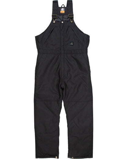 Berne Men's ICECAP Insulated Bib Overall NB834 #color_BLACK