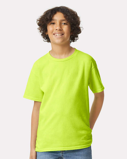 Gildan Ultra Cotton® Youth T-Shirt 2000B #colormdl_Safety Green