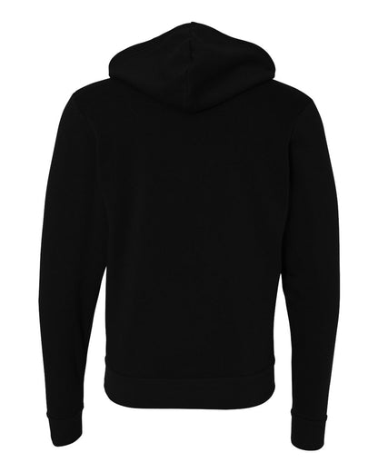 BELLA + CANVAS Sponge Fleece Full-Zip Hoodie 3739 #color_Black