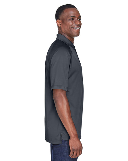 Harriton Men's Advantage Tactical Performance Polo M211 #color_DARK CHARCOAL