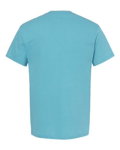 M&O Gold Soft Touch T-Shirt 4800 #color_Diving Blue