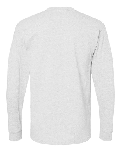 M&O Gold Soft Touch Long Sleeve T-Shirt 4820 #color_Ash