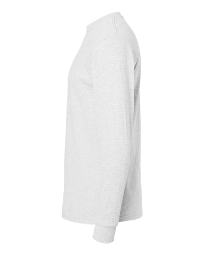 M&O Gold Soft Touch Long Sleeve T-Shirt 4820 #color_Ash