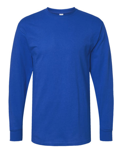 M&O Gold Soft Touch Long Sleeve T-Shirt 4820 #color_Royal