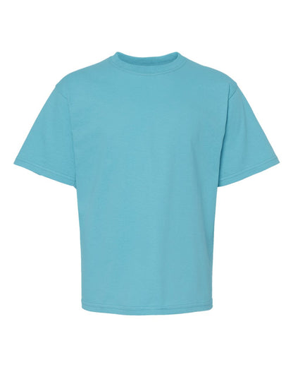 M&O Youth Gold Soft Touch T-Shirt 4850 #color_Diving Blue
