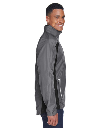 Team 365 Men's Dominator Waterproof Jacket TT86 #color_SPORT GRAPHITE
