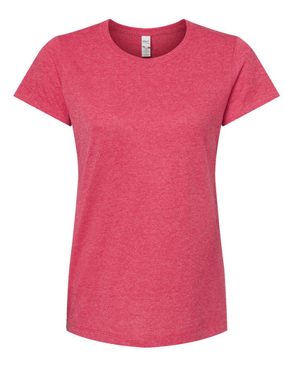 M&O Women's Gold Soft Touch T-Shirt 4810 #color_Heather Pink