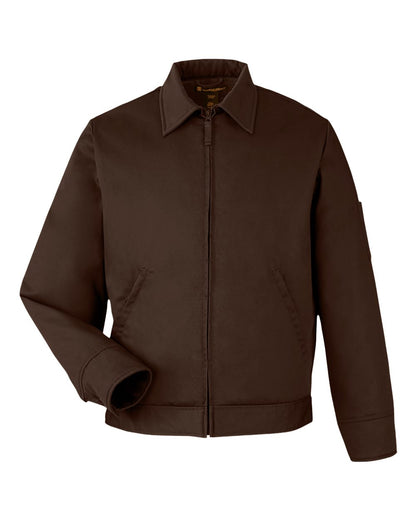Harriton Unisex ClimaBloc® Station Jacket M721 #color_Dark Mocha
