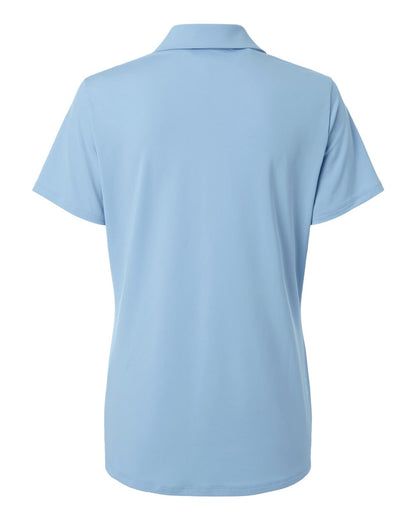 Adidas Women's Ultimate Solid Polo A515 #color_Clear Sky