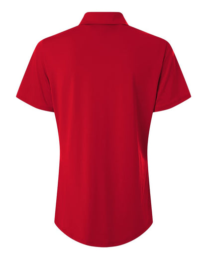 Adidas Women's Ultimate Solid Polo A515 #color_Power Red