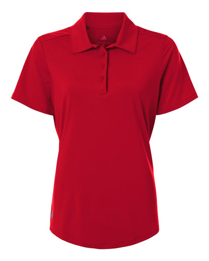 Adidas Women's Ultimate Solid Polo A515 #color_Power Red