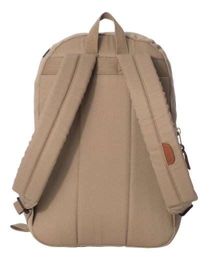 Hardware Heritage Canvas Backpack 3101 #color_Khaki