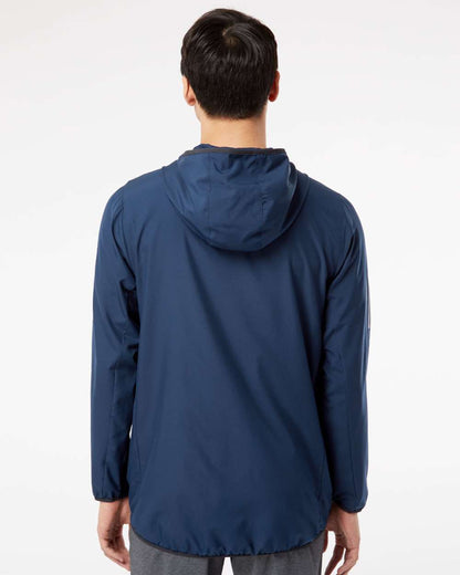 Adidas Hooded Full-Zip Windbreaker A524 #colormdl_Collegiate Navy