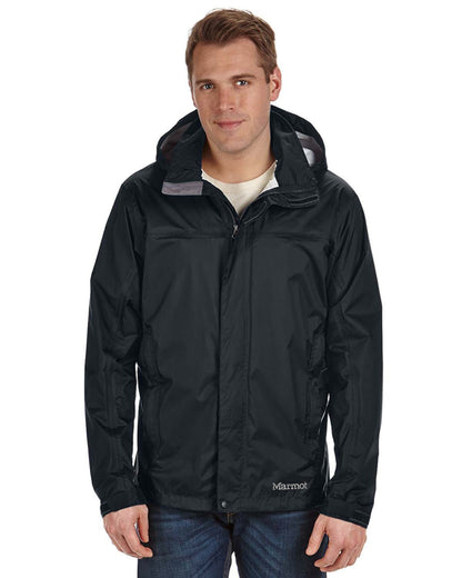 Marmot Men's Precip Eco Jacket M13893 #color_BLACK