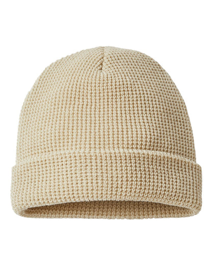 Richardson Waffle Cuffed Beanie 146R #color_Birch