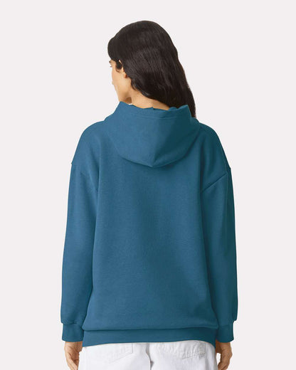 American Apparel ReFlex Fleece Hoodie RF498 #colormdl_Sea Blue