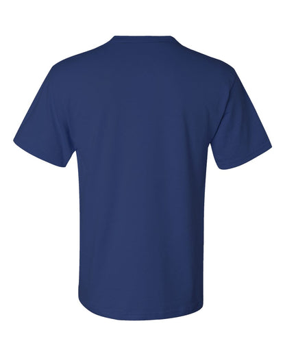 JERZEES Dri-Power® 50/50 Pocket T-Shirt 29MPR #color_Royal