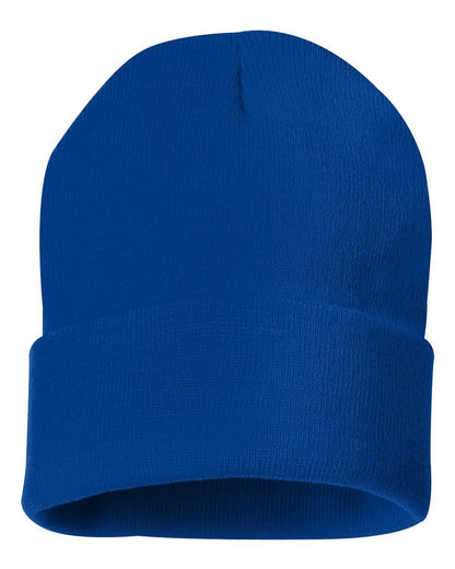 Sportsman 12" Solid Cuffed Beanie SP12 Sportsman 12&quot; Solid Cuffed Beanie SP12