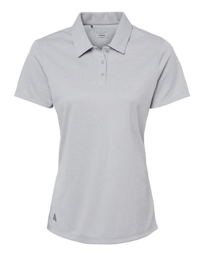 Adidas Women's Heathered Polo A583 #color_Grey Two Melange