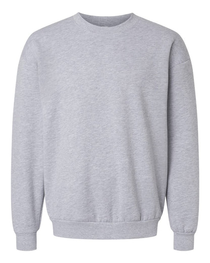 American Apparel ReFlex Fleece Crewneck Sweatshirt RF496 #color_Heather Grey