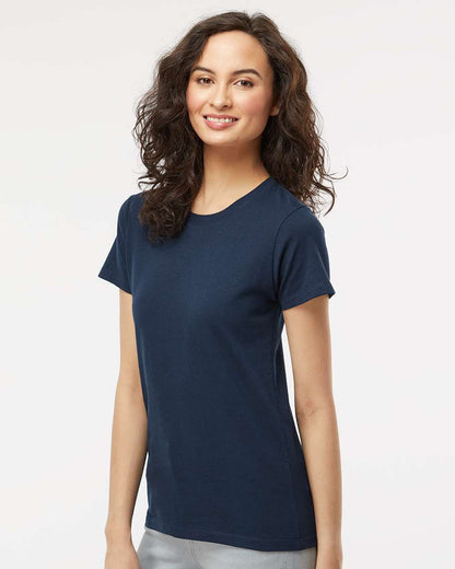 M&O Women's Gold Soft Touch T-Shirt 4810 #colormdl_Deep Navy