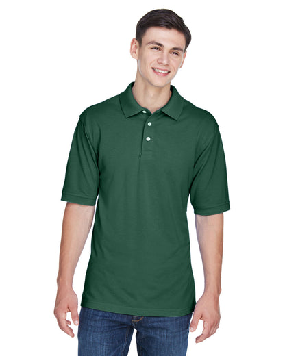 Harriton Men's Easy Blend™ Polo M265 #color_HUNTER