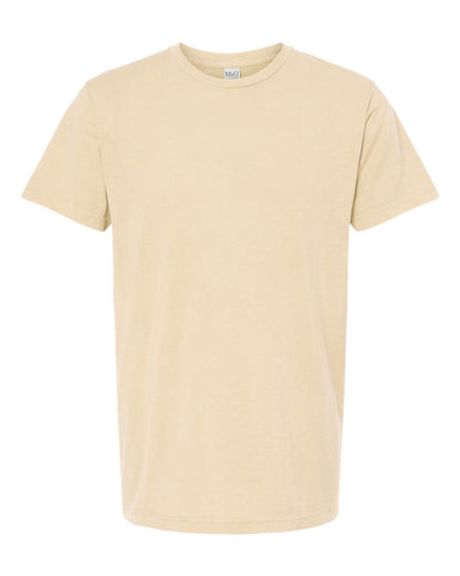 M&O Vintage Garment-Dyed T-Shirt 6500M #color_Ivory