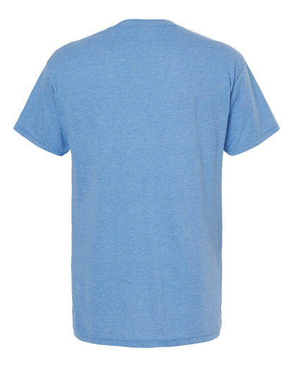 M&O Gold Soft Touch T-Shirt 4800 #color_Light Blue Heather