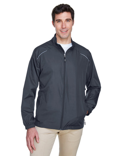 Core365 Men's Tall Techno Lite Motivate Unlined Lightweight Jacket 88183T #color_CARBON