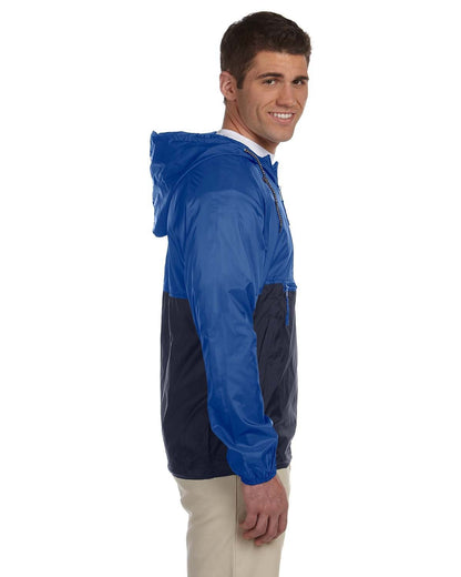 Harriton Adult Packable Nylon Jacket M750 #color_ROYAL / NAVY