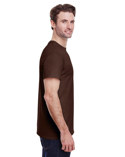 Gildan Adult Heavy Cotton™ T-Shirt G500 #color_DARK CHOCOLATE