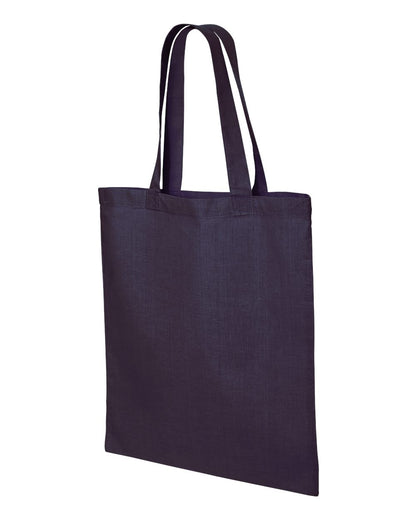 Q-Tees Economical Tote QTB #color_Navy