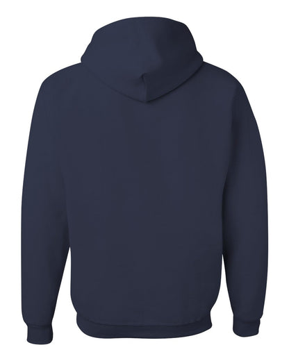 JERZEES NuBlend® Hooded Sweatshirt 996MR #color_J. Navy