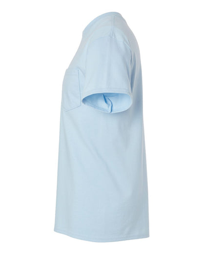 Gildan Ultra Cotton® Pocket T-Shirt 2300 #color_Light Blue