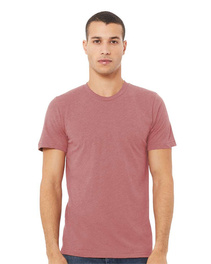 BELLA + CANVAS Triblend Tee 3413 #colormdl_Mauve Triblend