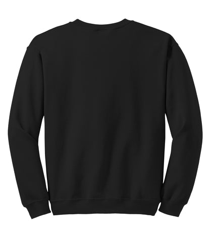 Gildan HEAVYBLEND CREWNECK SWEATSHIRT 1801 #color_Black