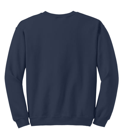 Gildan HEAVYBLEND CREWNECK SWEATSHIRT 1801 #color_Navy
