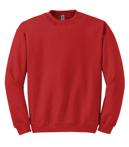 Gildan HEAVYBLEND CREWNECK SWEATSHIRT 1801 #color_Red